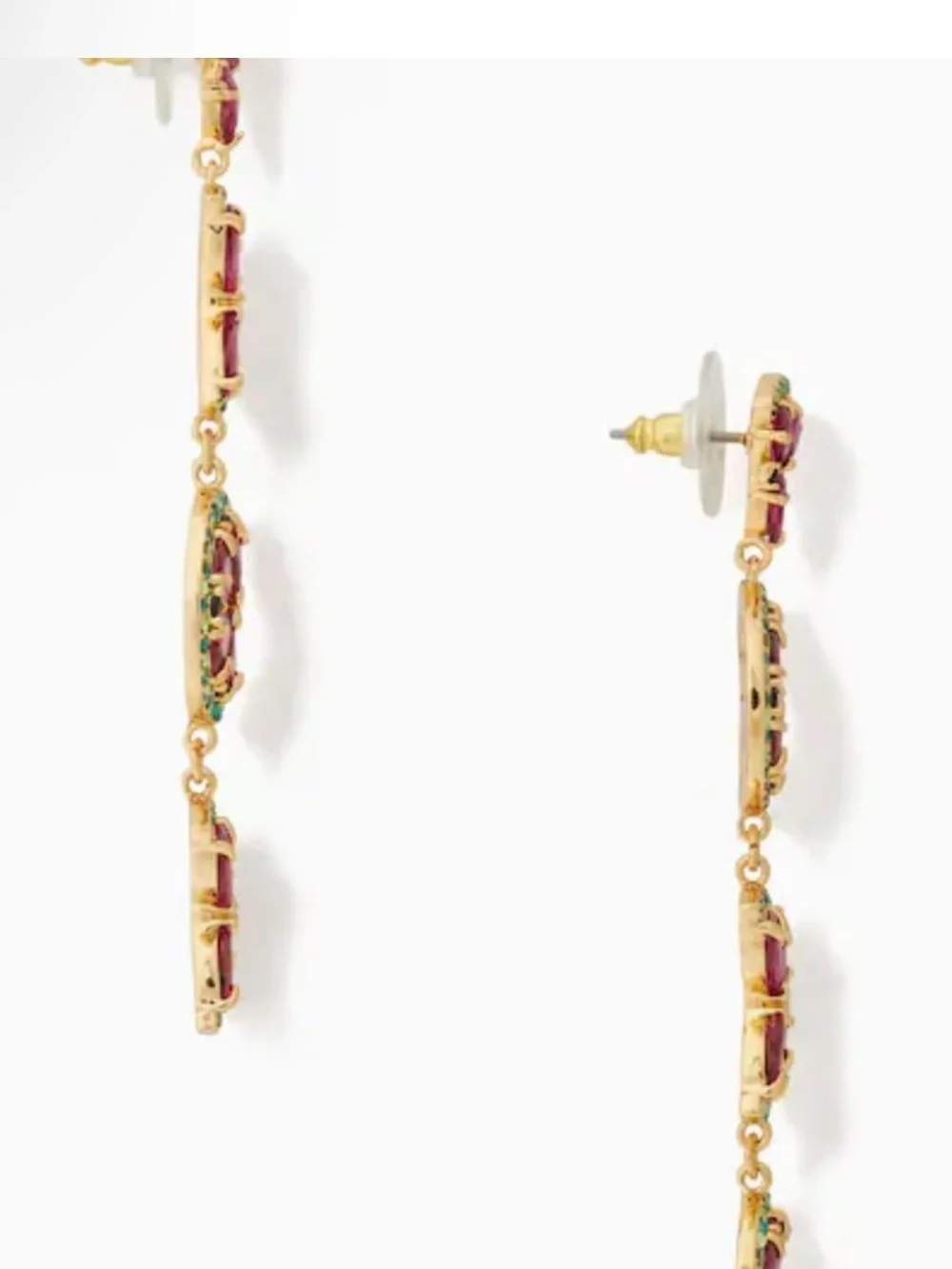 $149 Kate Spade Watermelon Linear Earrings